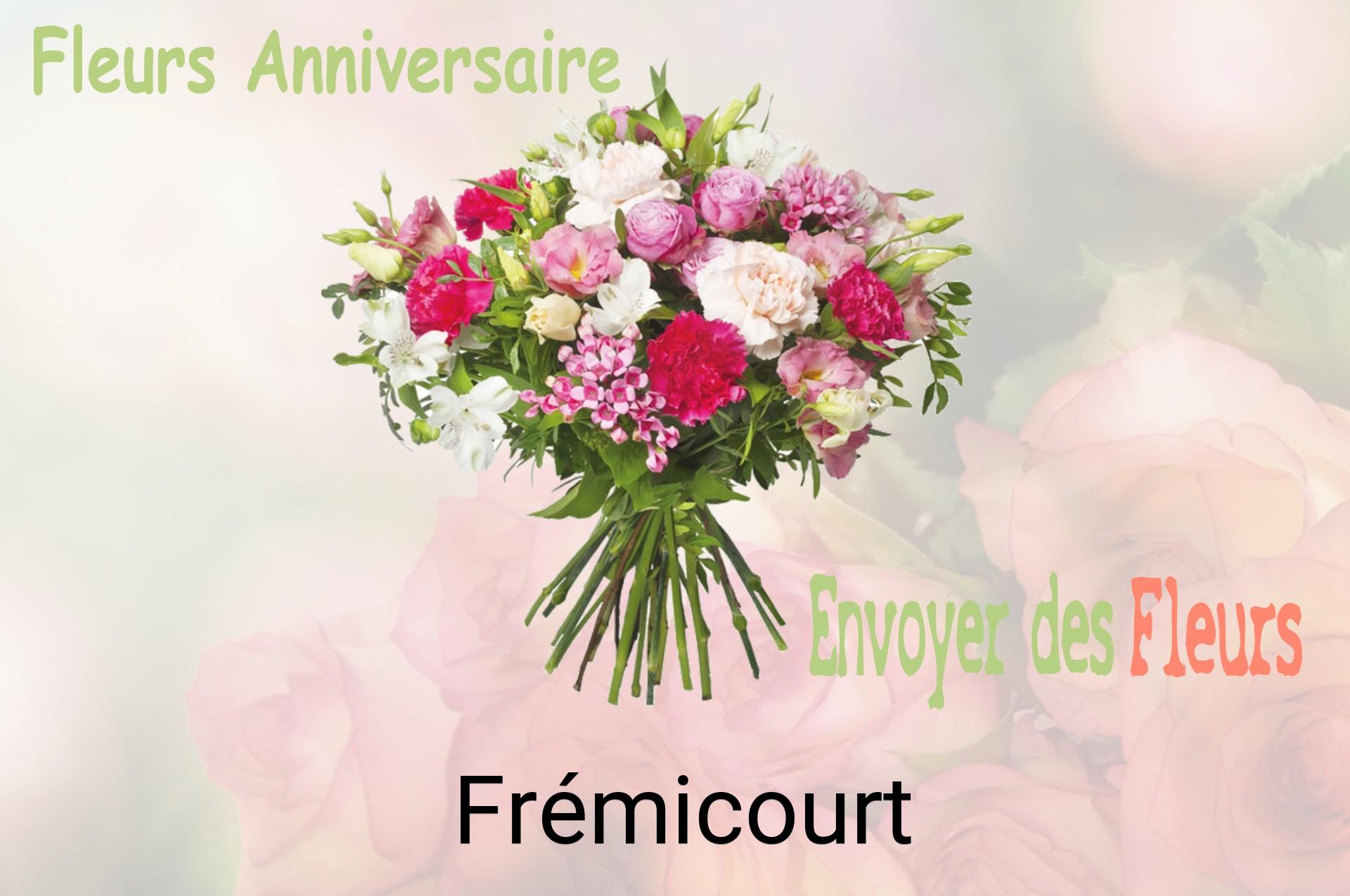 Bouquet de fleurs d’anniversaire livré à Frémicourt
